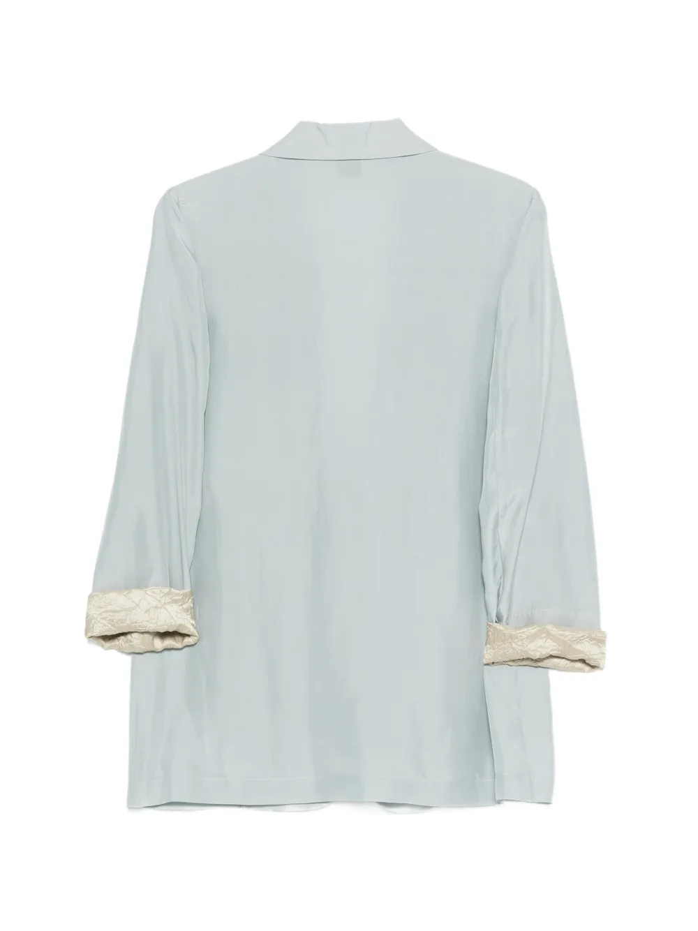 Button-Closure Cuffed Shirt