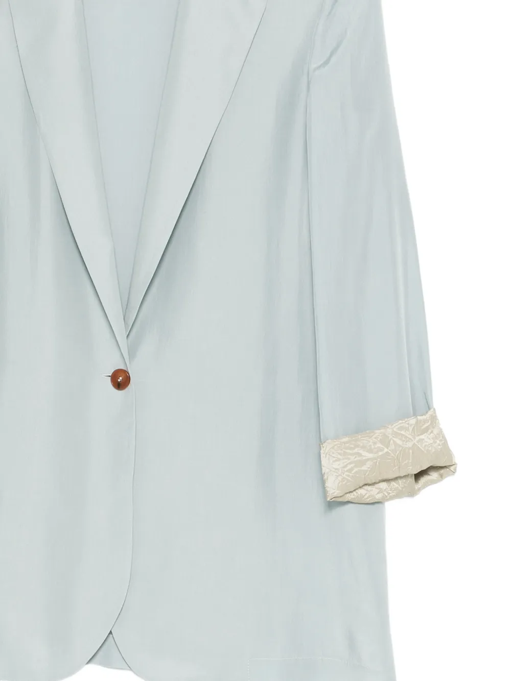 Button-Closure Cuffed Shirt