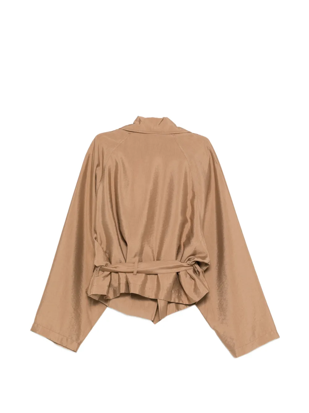  Alysi Belted Jacket - Brown 