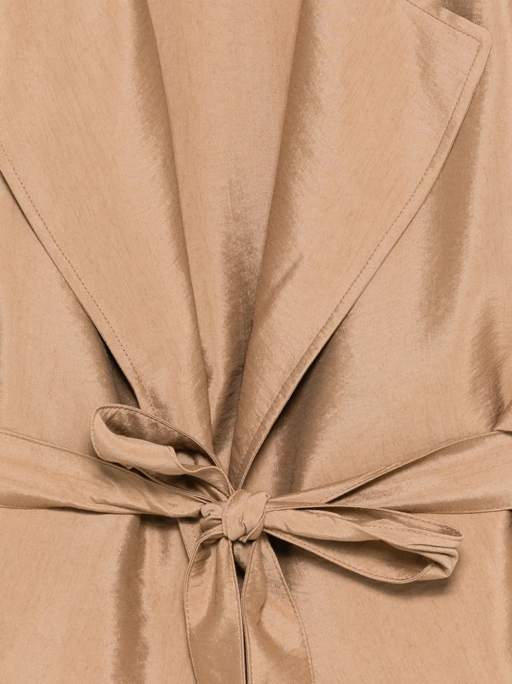  Alysi Belted Jacket - Brown 