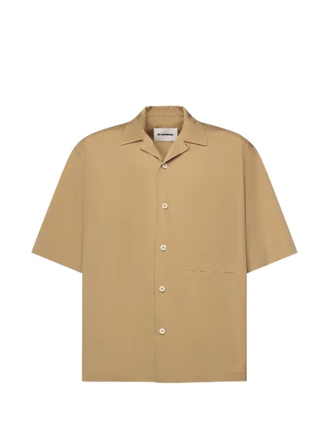 Jil Sander chest-pocket short-sleeve shirt