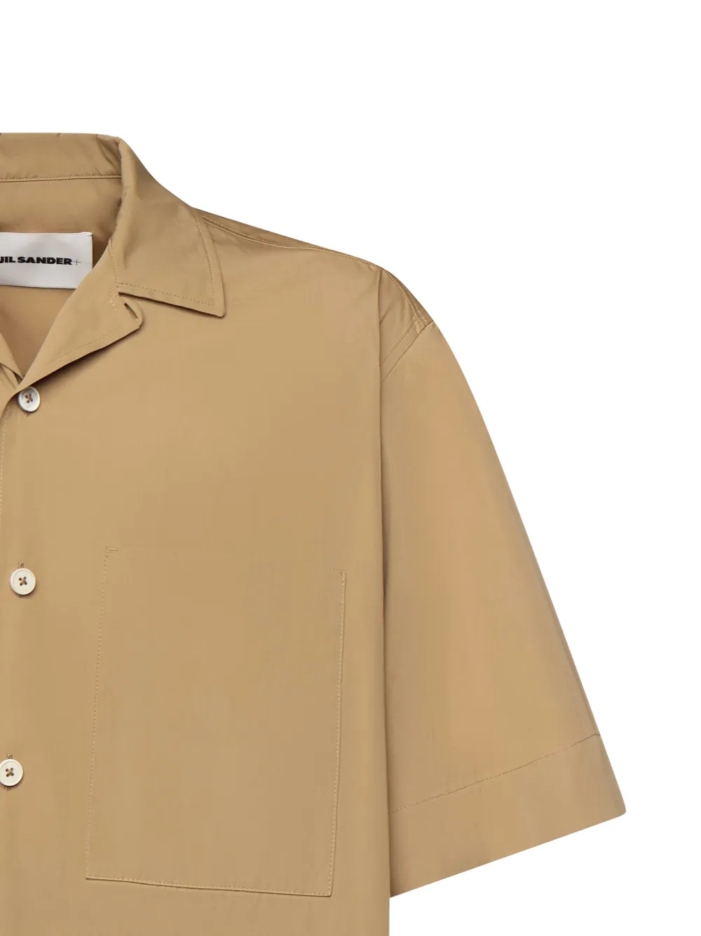  Jil Sander Chest-pocket Short-sleeve Shirt - Neutrals 