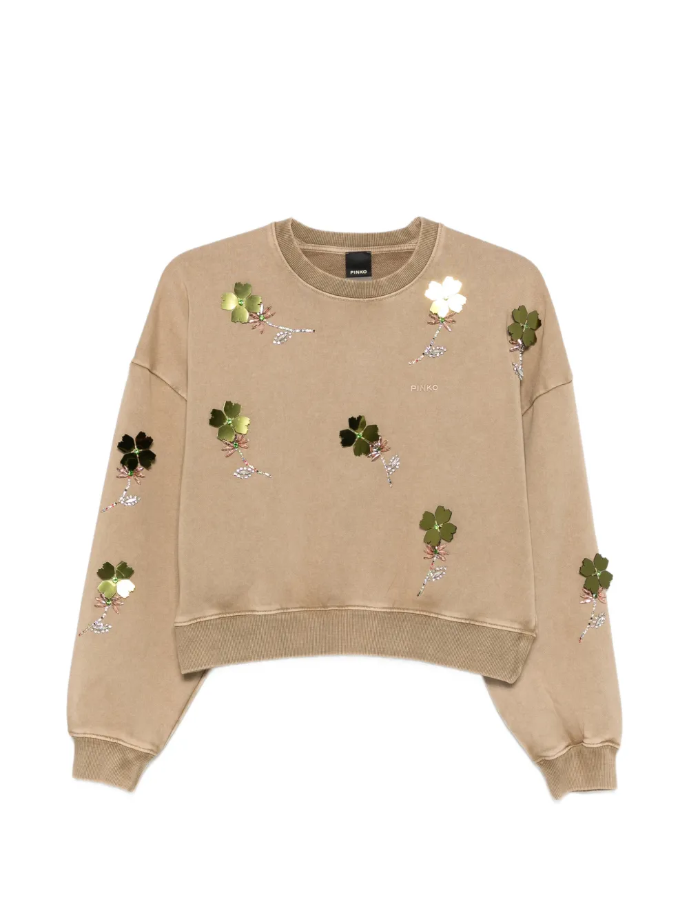 PINKO embellished sweater - Toni neutri