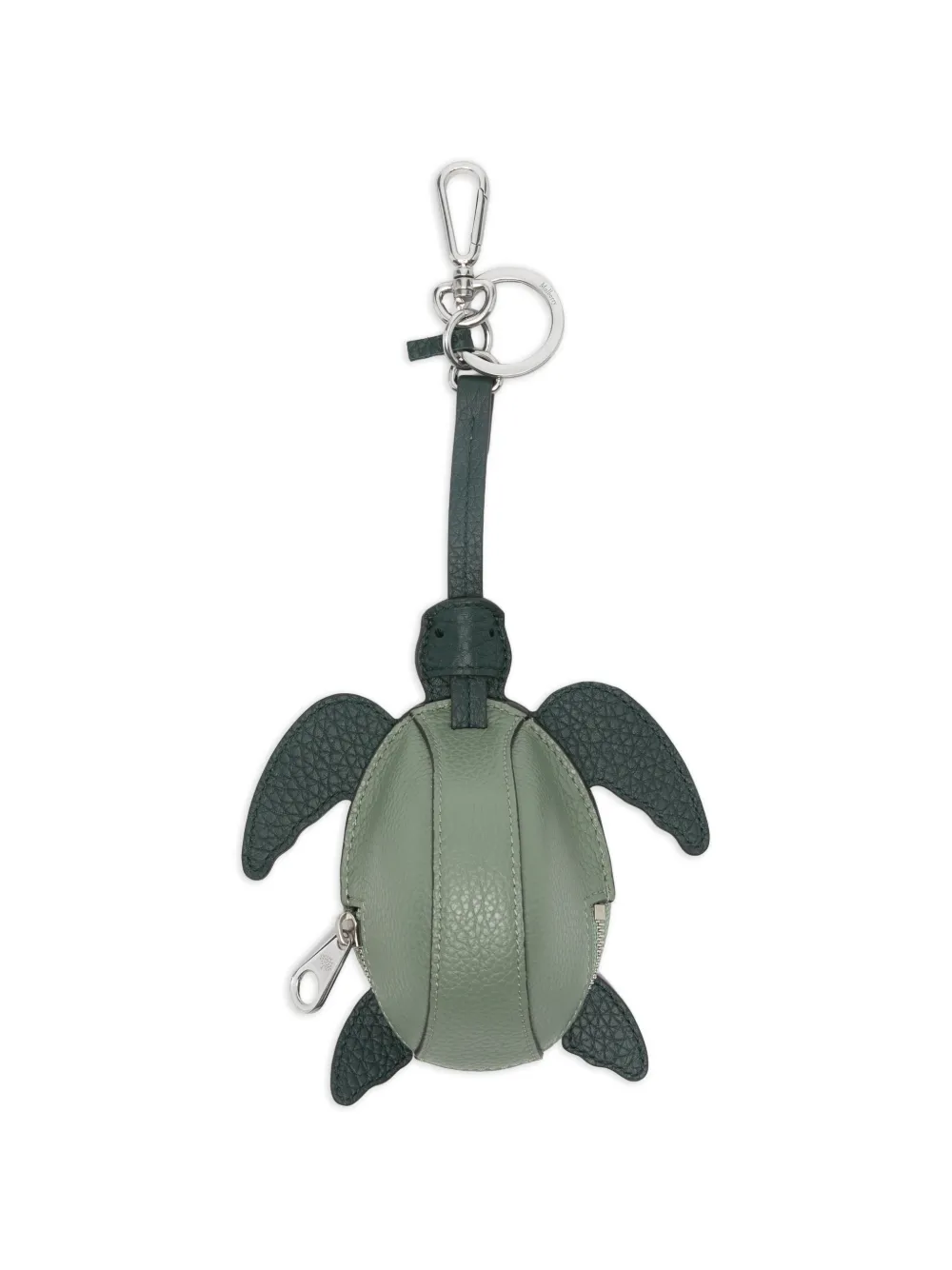 Mulberry turtle zip-around keyring - Verde