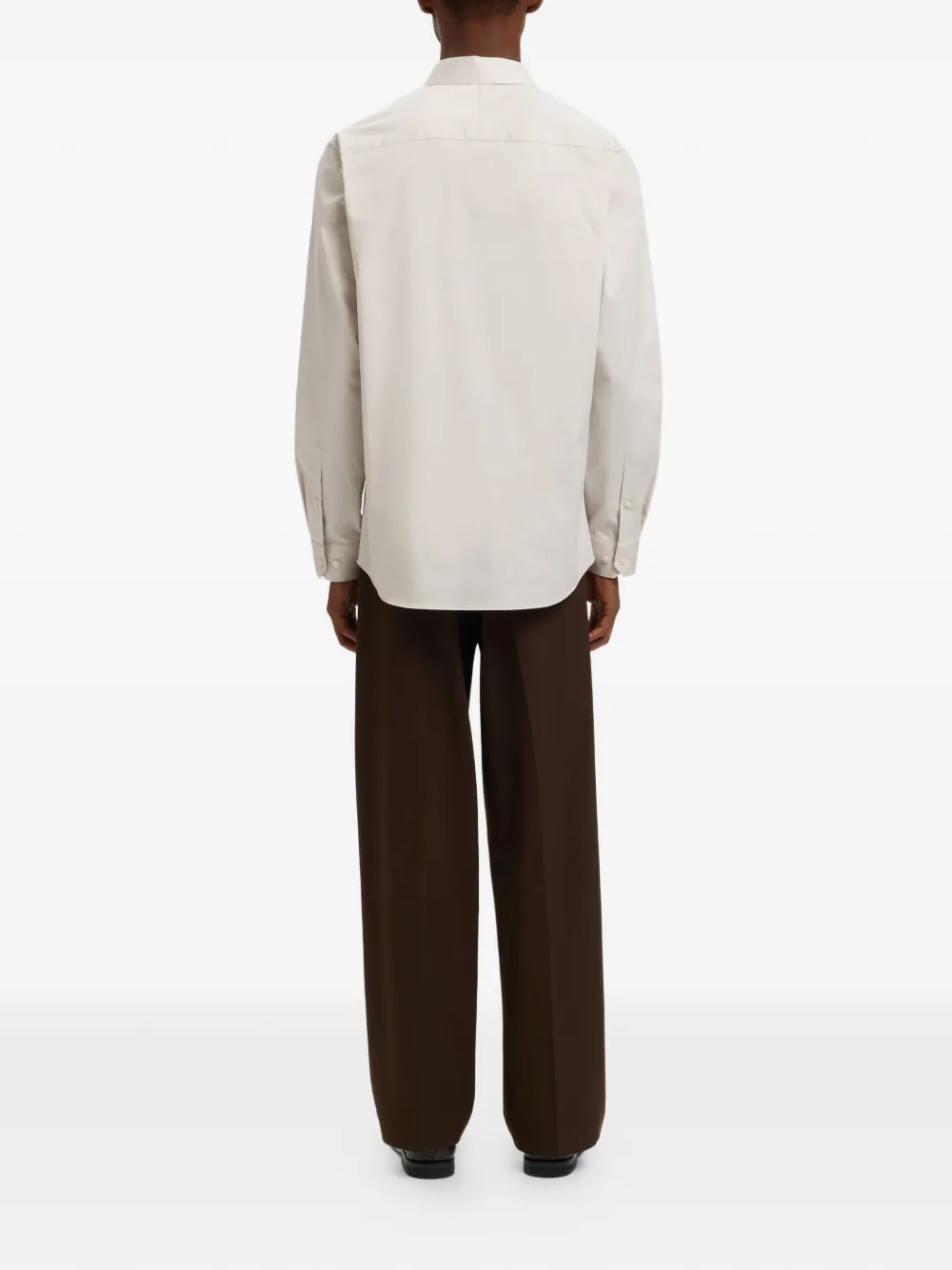  Selected Buttoned Shirt - Neutrals 