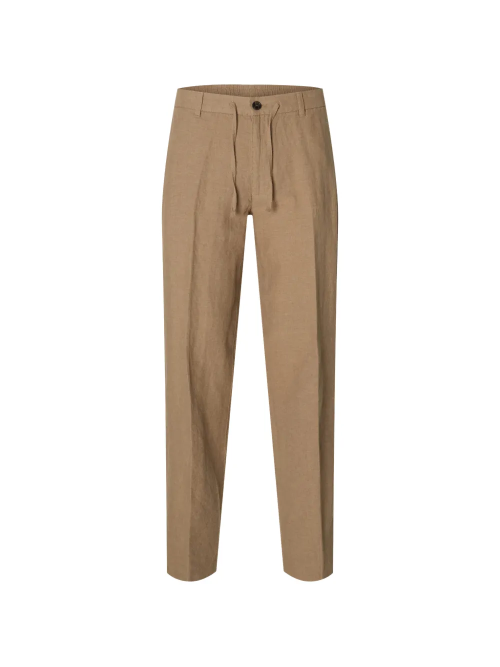 SELECTED drawstring trousers | Brown