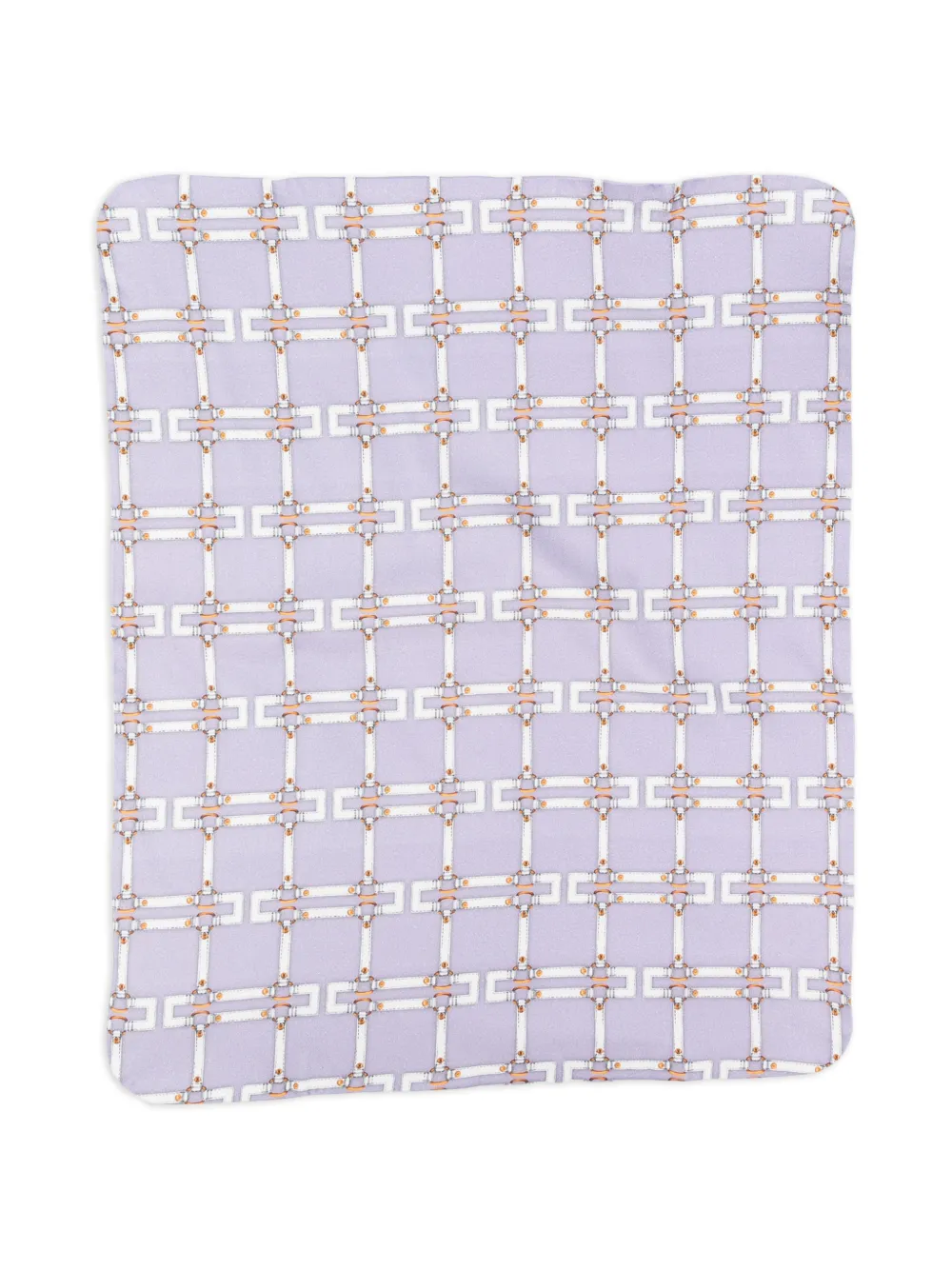 Elisabetta Franchi La Mia Bambina Coperta a fantasia - Viola