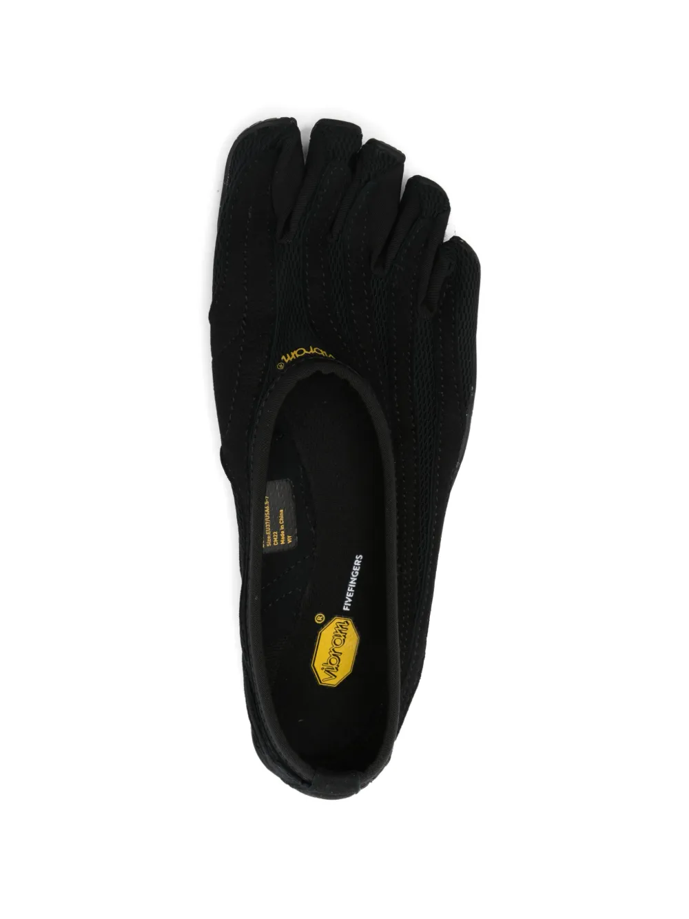 Vibram Jaya Evo FiveFingers slip-on sneakers Zwart
