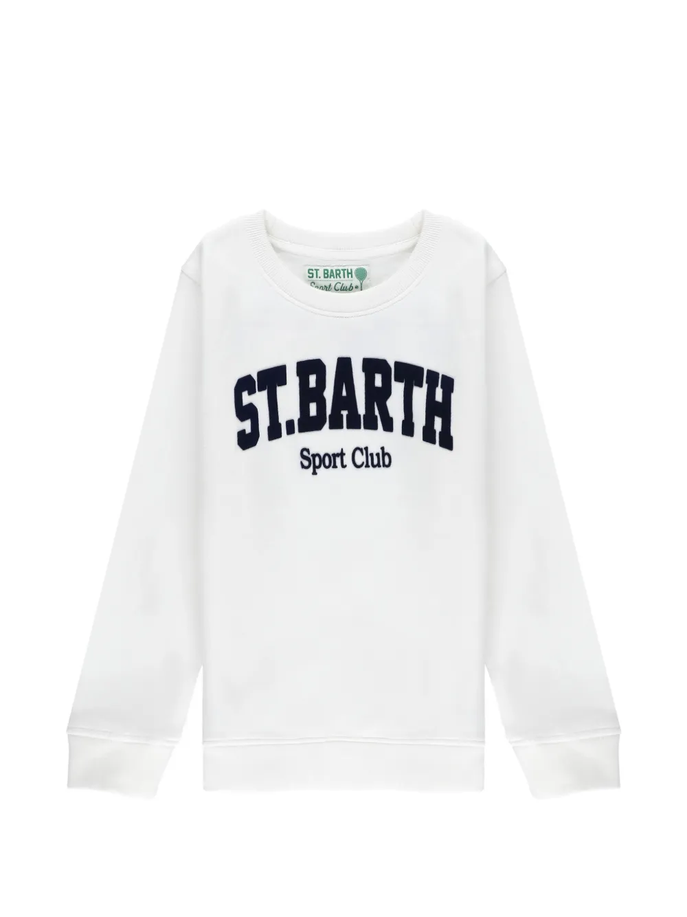 MC2 Saint Barth logo-print sweatshirt - Bianco