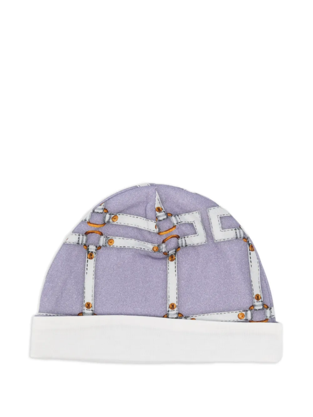 Elisabetta Franchi La Mia Bambina Cappello con stampa - Viola