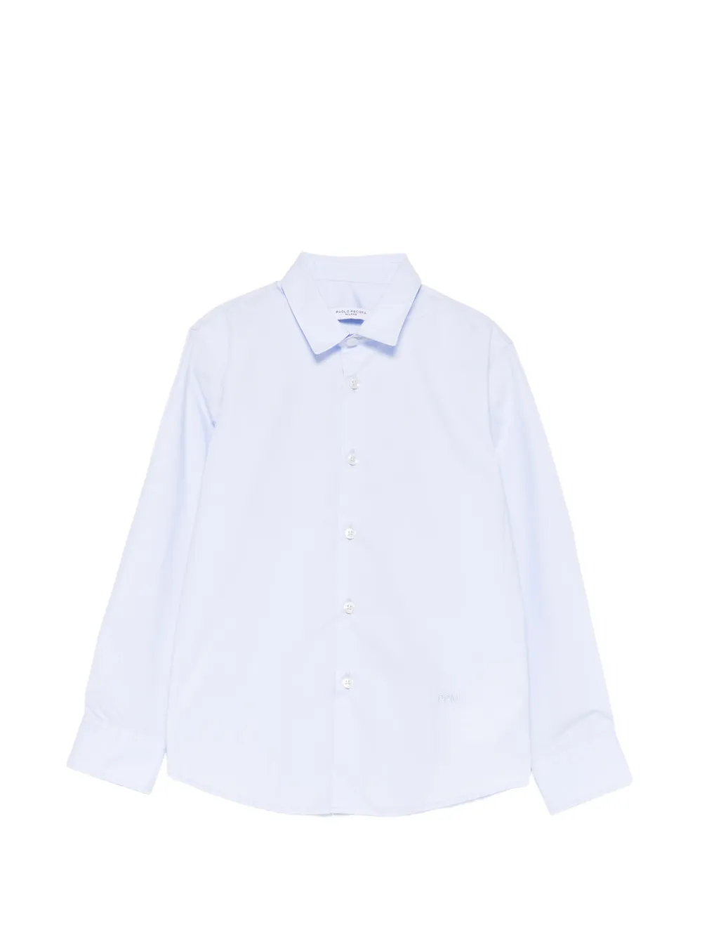 Paolo Pecora Kids long-sleeve shirt - Blu