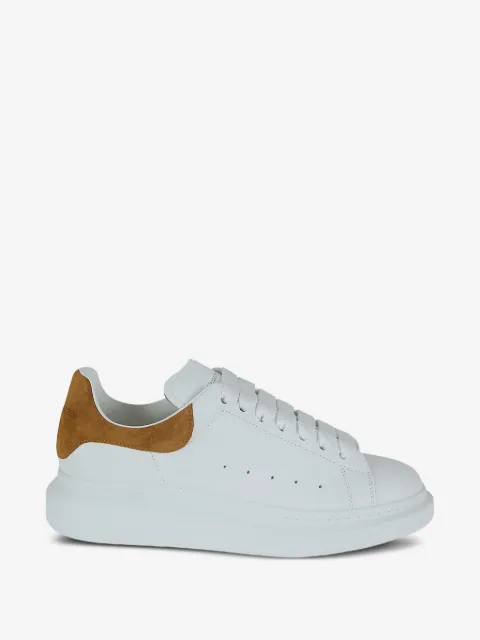 Alexander McQueen Oversized suede-panel sneakers 