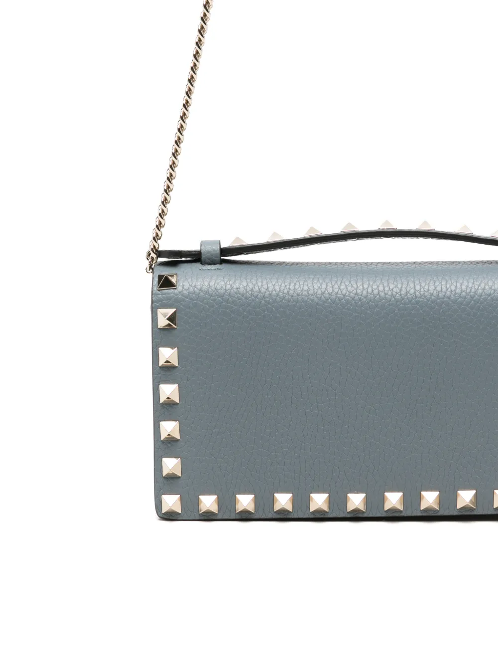 Valentino Garavani Rockstud leren mini-tas Blauw