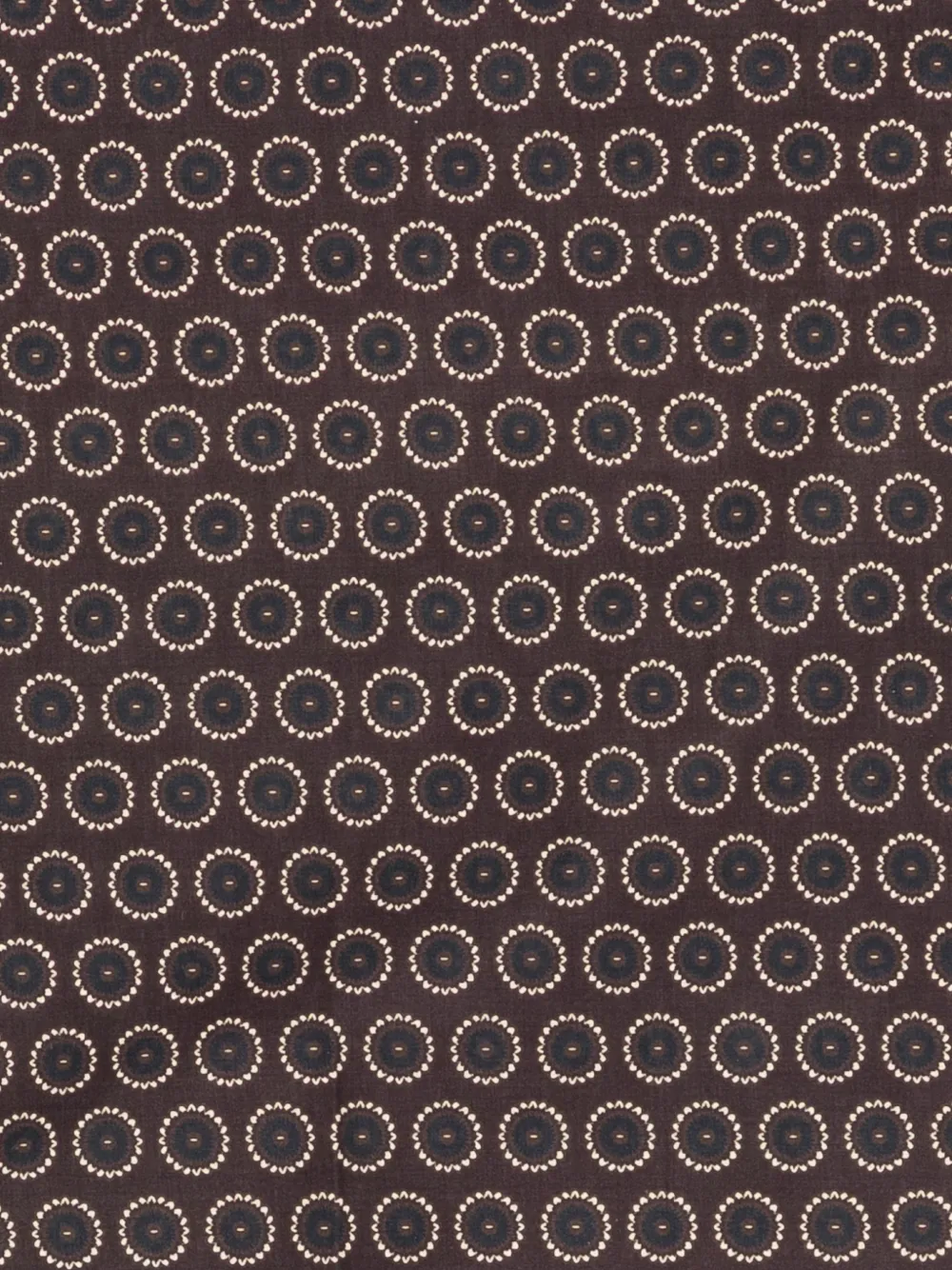 Paolo Pecora Kids Patterned Scarf - Brown 