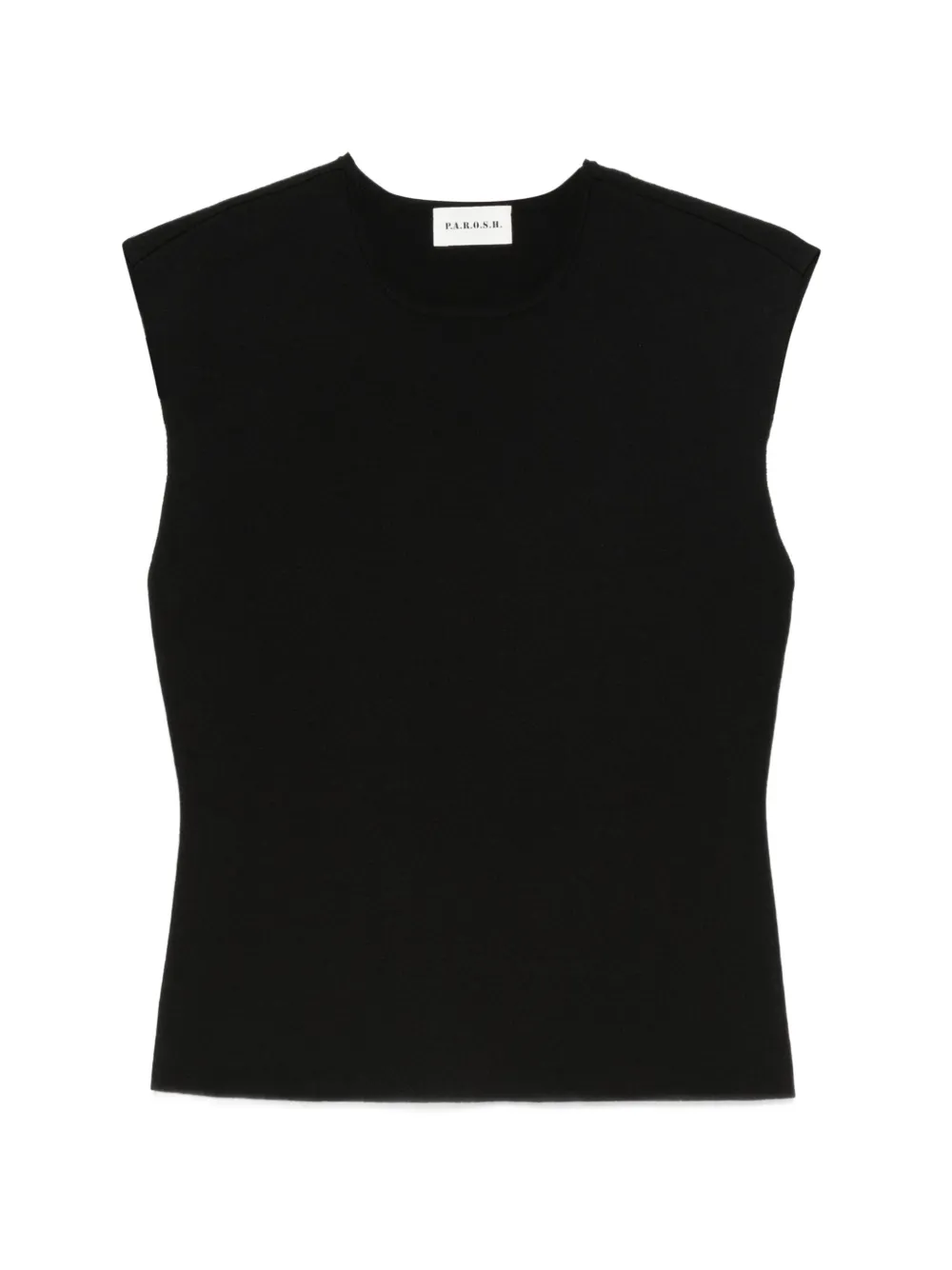 P.A.R.O.S.H. sleeveless top - Nero