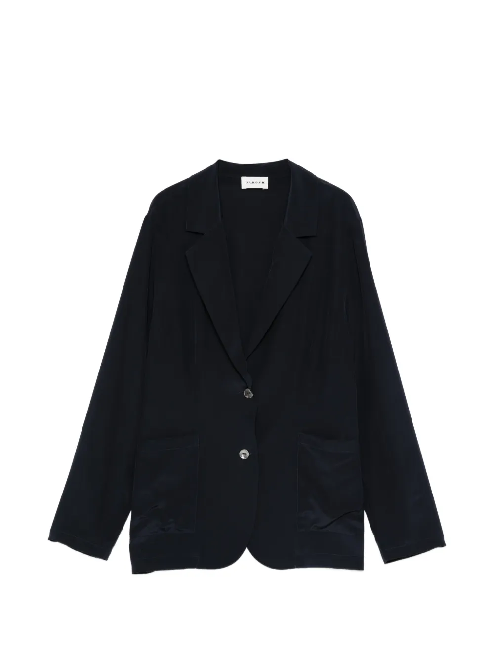 P.A.R.O.S.H. button-up shirt - Blu