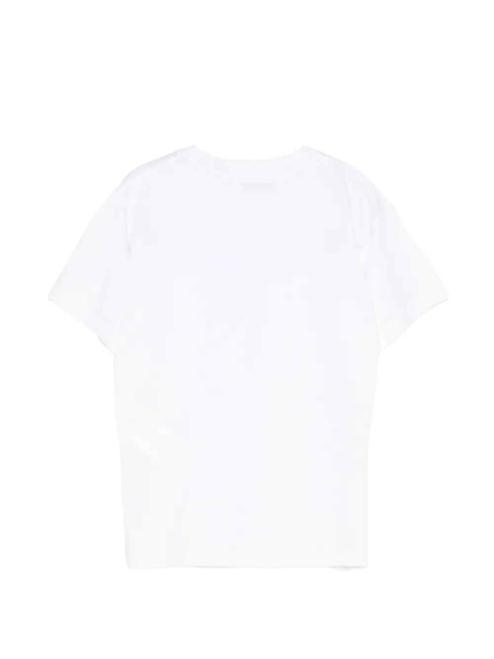 Paolo Pecora Kids T-shirt met ronde hals Wit