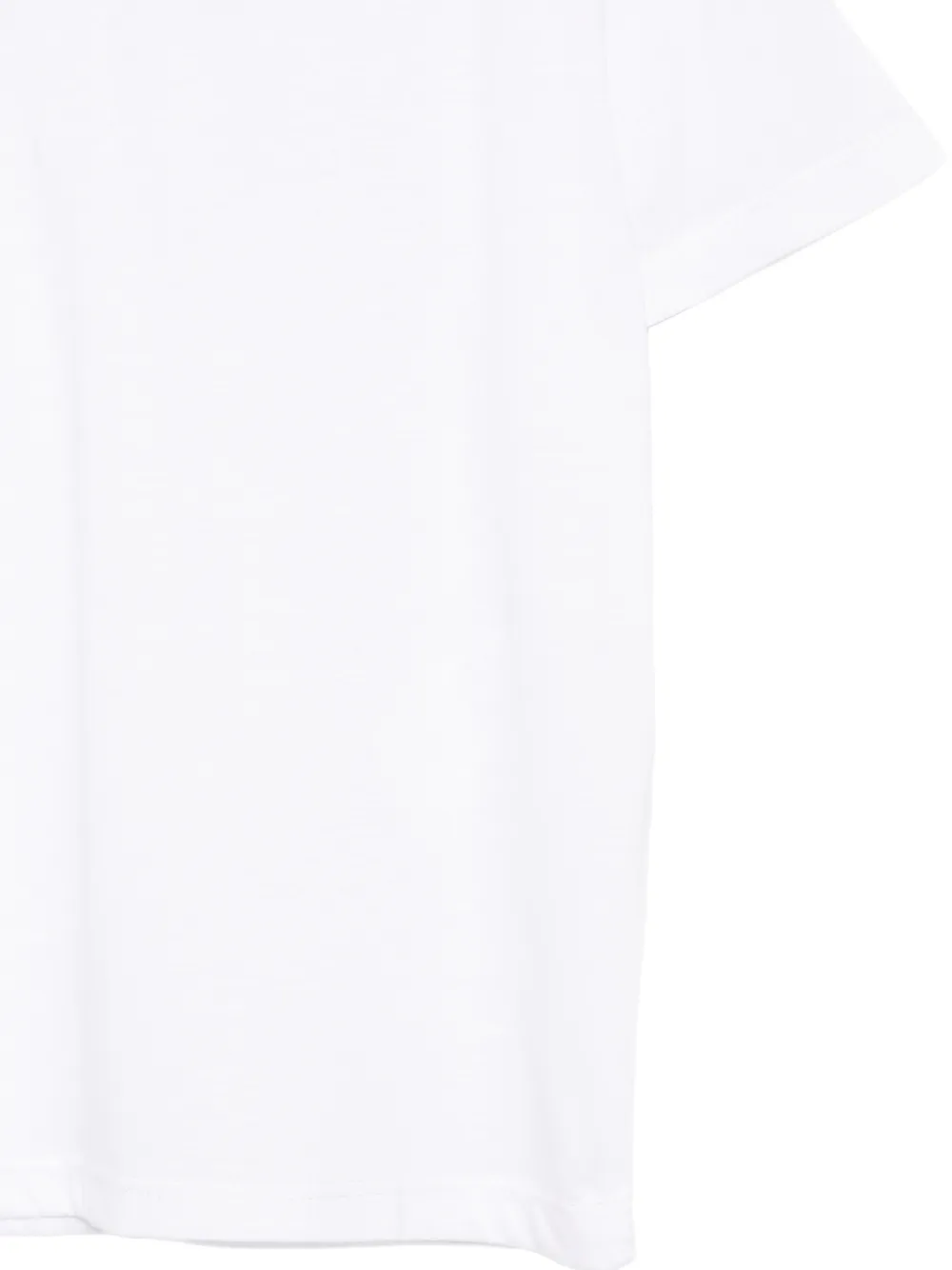 Paolo Pecora Kids T-shirt met ronde hals Wit