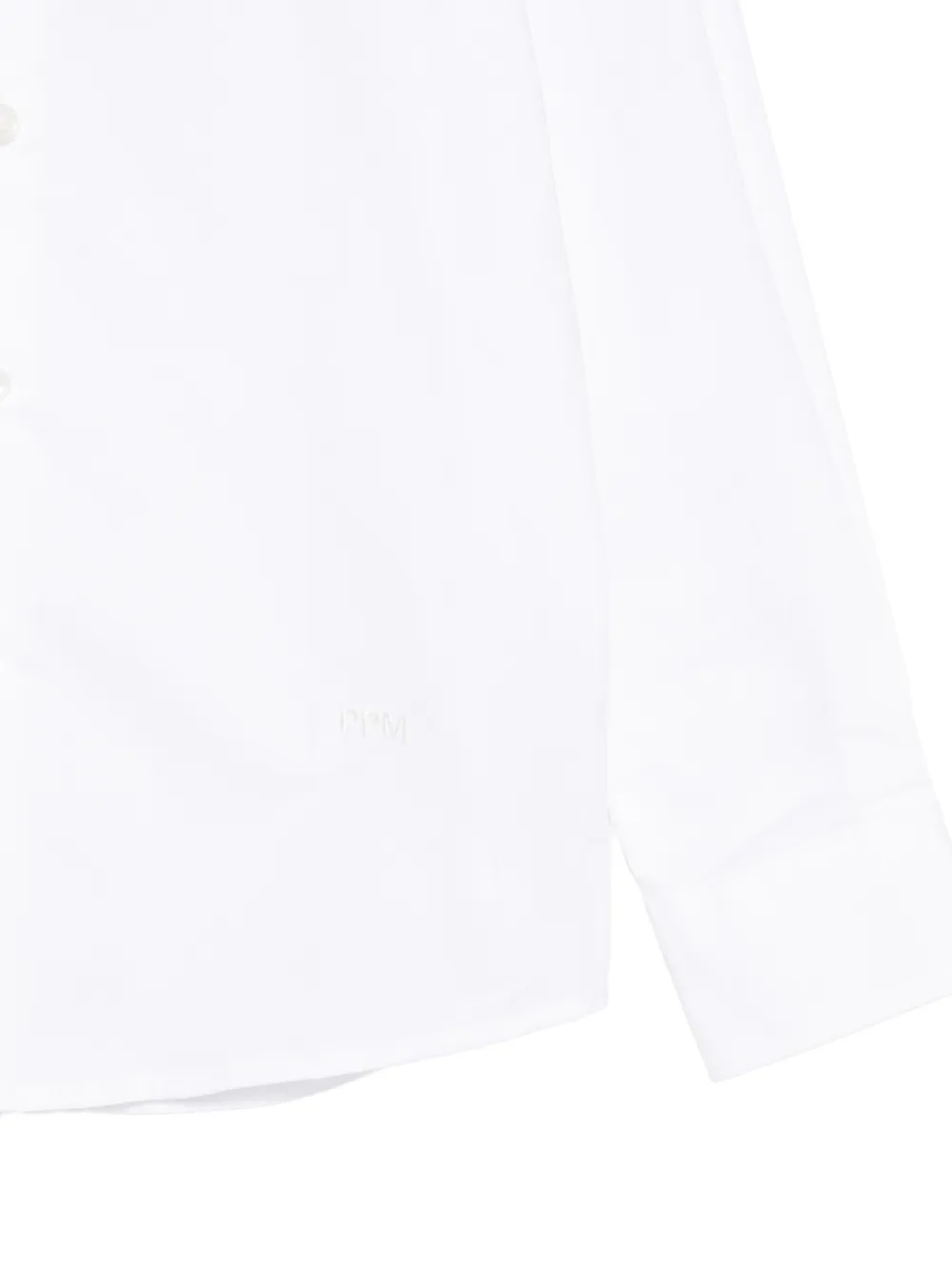 Paolo Pecora Kids Shirt met lange mouwen Wit