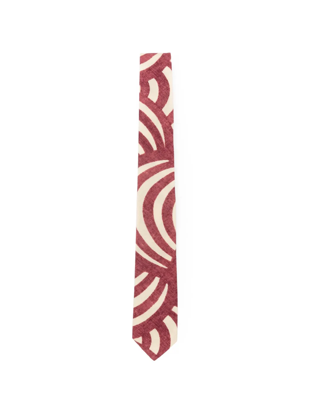Paolo Pecora Kids patterned tie - Rot
