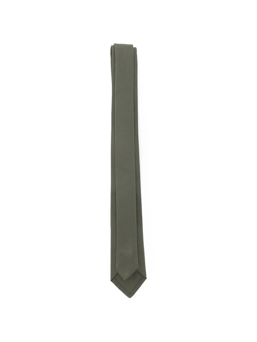  Paolo Pecora Kids Plain Tie - Green 