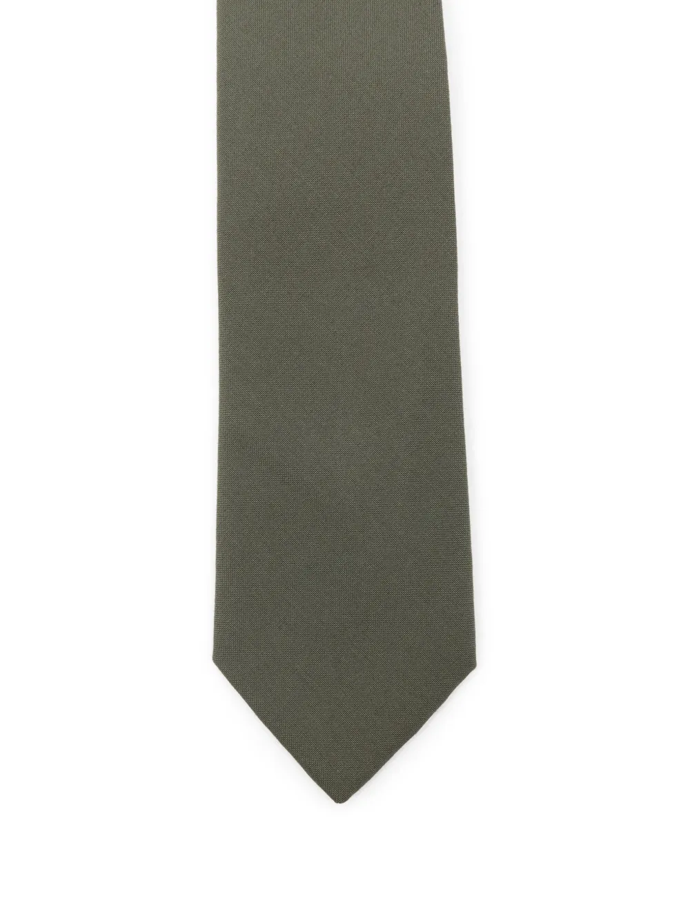  Paolo Pecora Kids Plain Tie - Green 