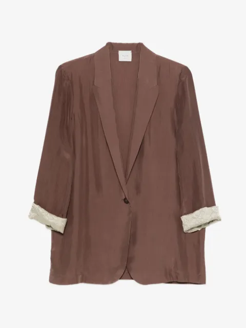 Alysi cuff-detail shirt