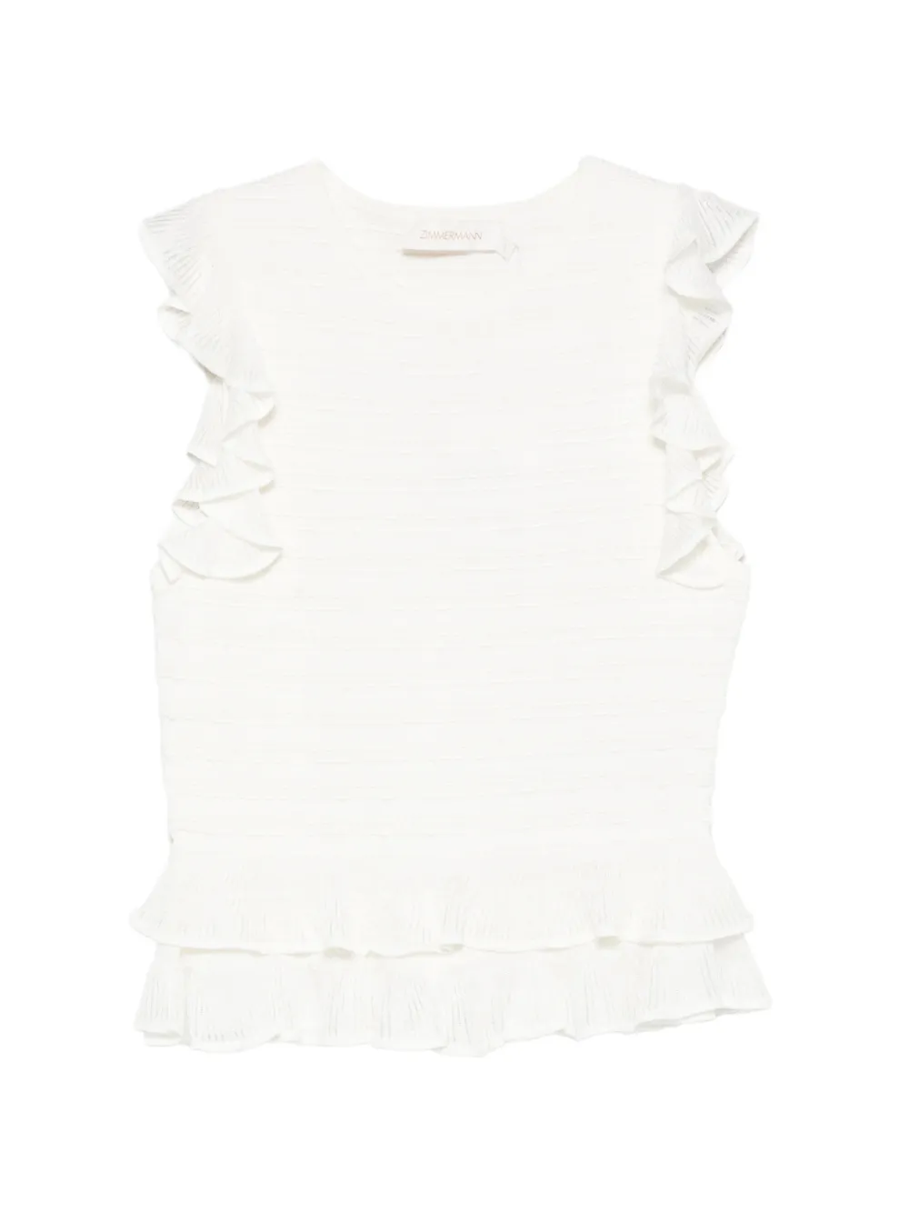 ZIMMERMANN Luna top - White