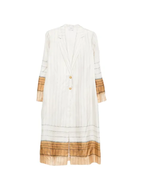 Alysi striped buttoned jacket