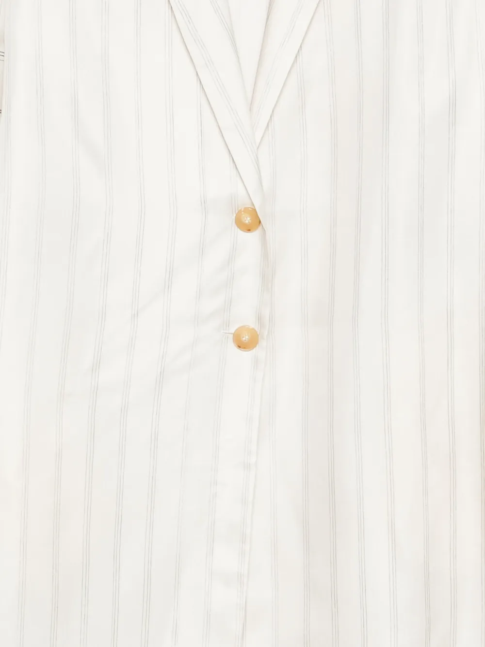  Alysi Striped Buttoned Jacket - Neutrals 