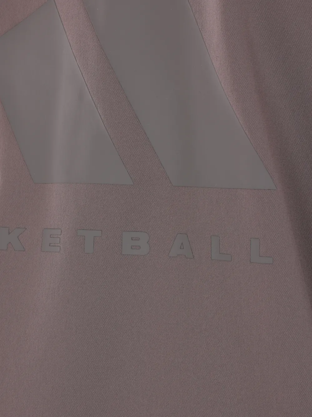 adidas Basketbal jack met logoprint Bruin