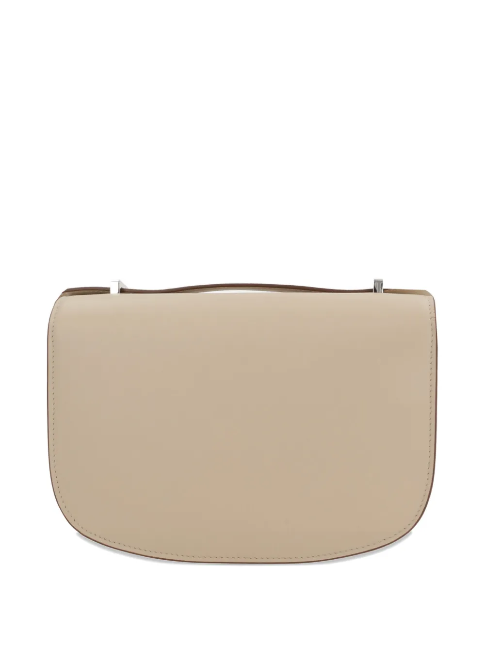 Savette smooth tondo shoulder bag - Beige