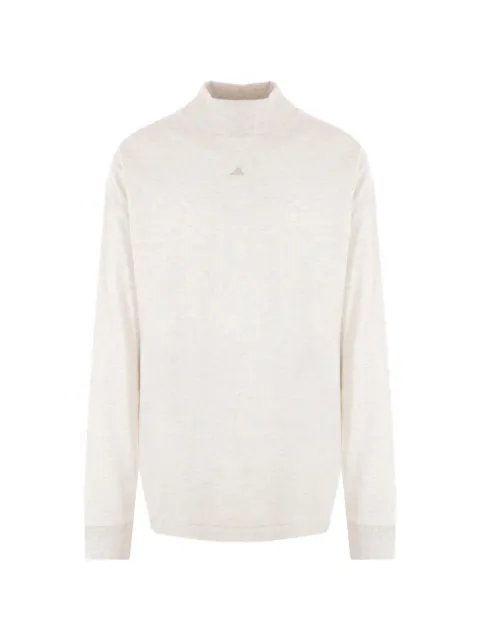 adidas logo-print long-sleeve T-shirt