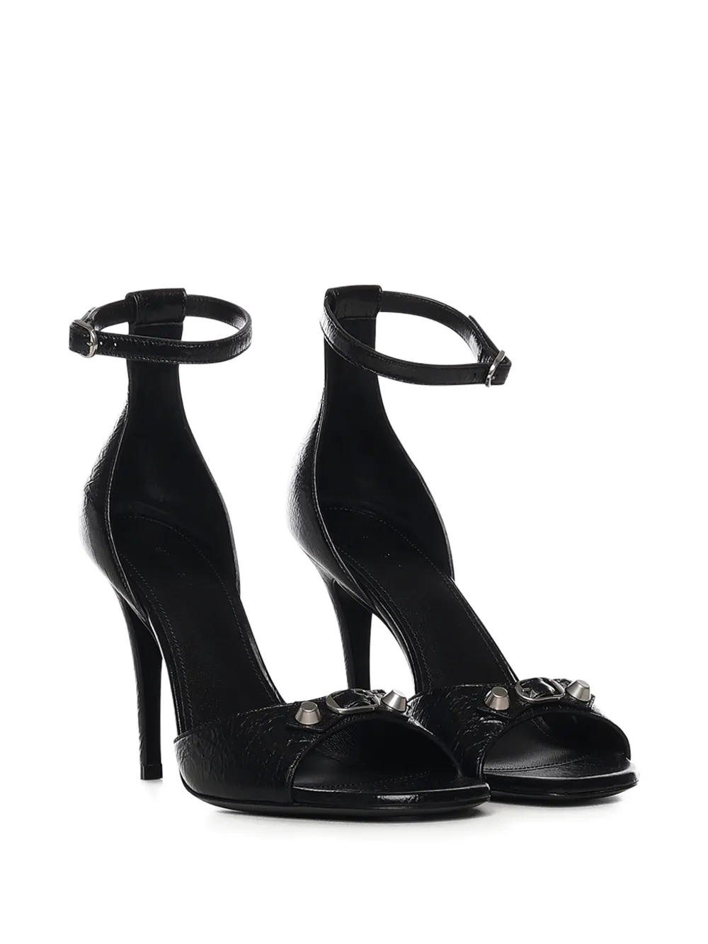 Balenciaga City Uptown sandalen met enkelbandje Zwart