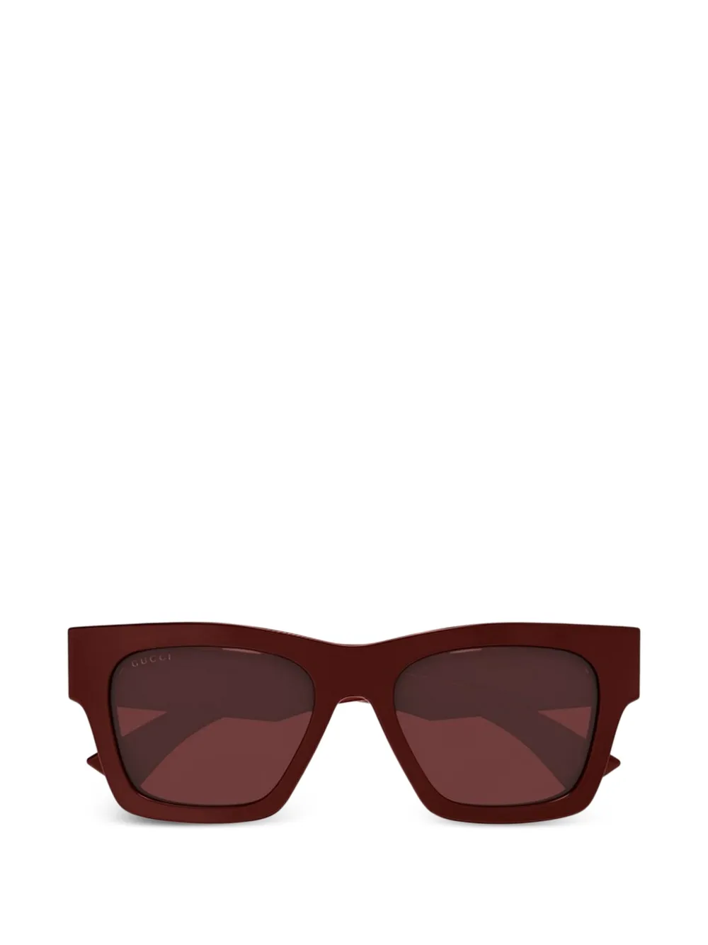 Gucci square-frame sunglasses - Rot
