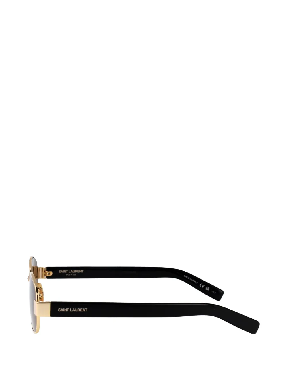 Saint Laurent oval-frame sunglasses - Goud