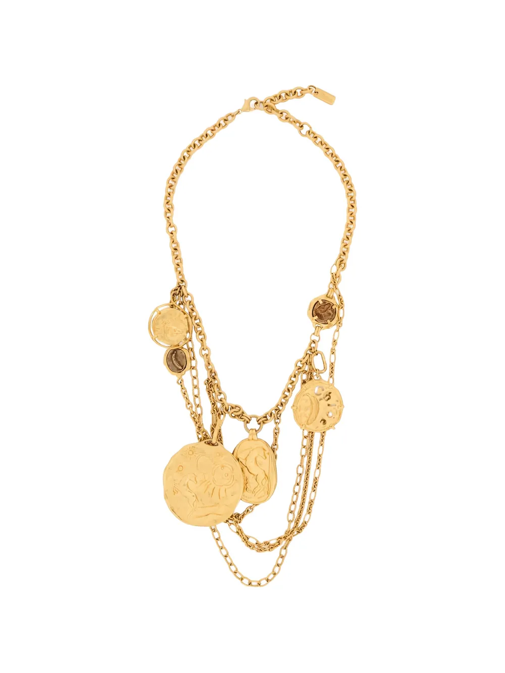 Chloé medals necklace - Oro