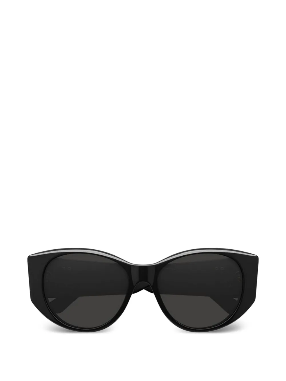 Balenciaga geometric logo sunglasses - Nero