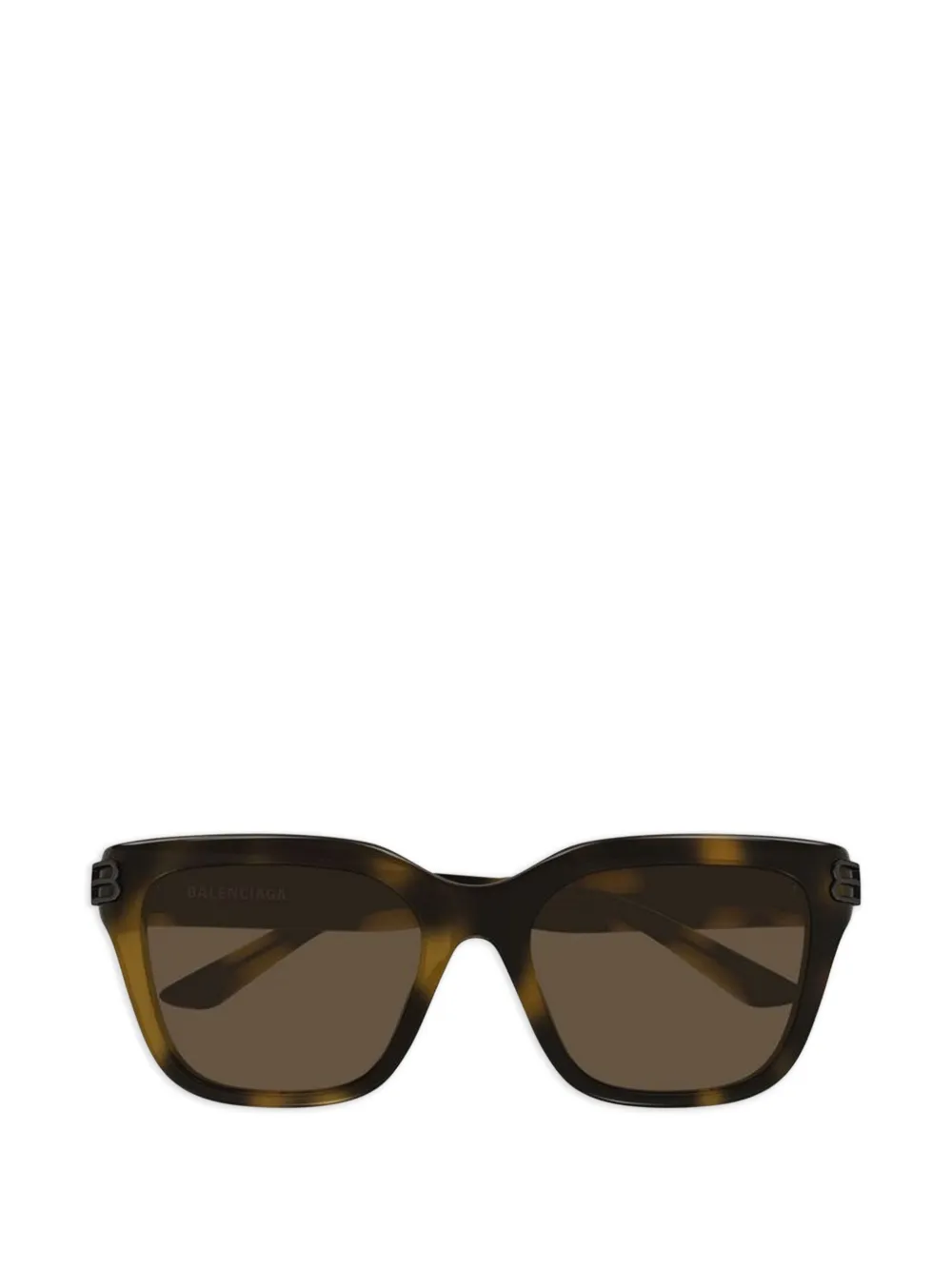 Balenciaga Eyewear havana logo sunglasses - Marrone