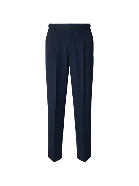 SELECTED pleated trousers