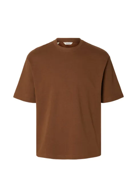 SELECTED crew-neck T-shirt