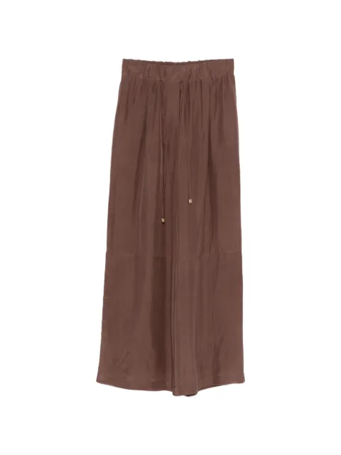Alysi drawstring straight trousers
