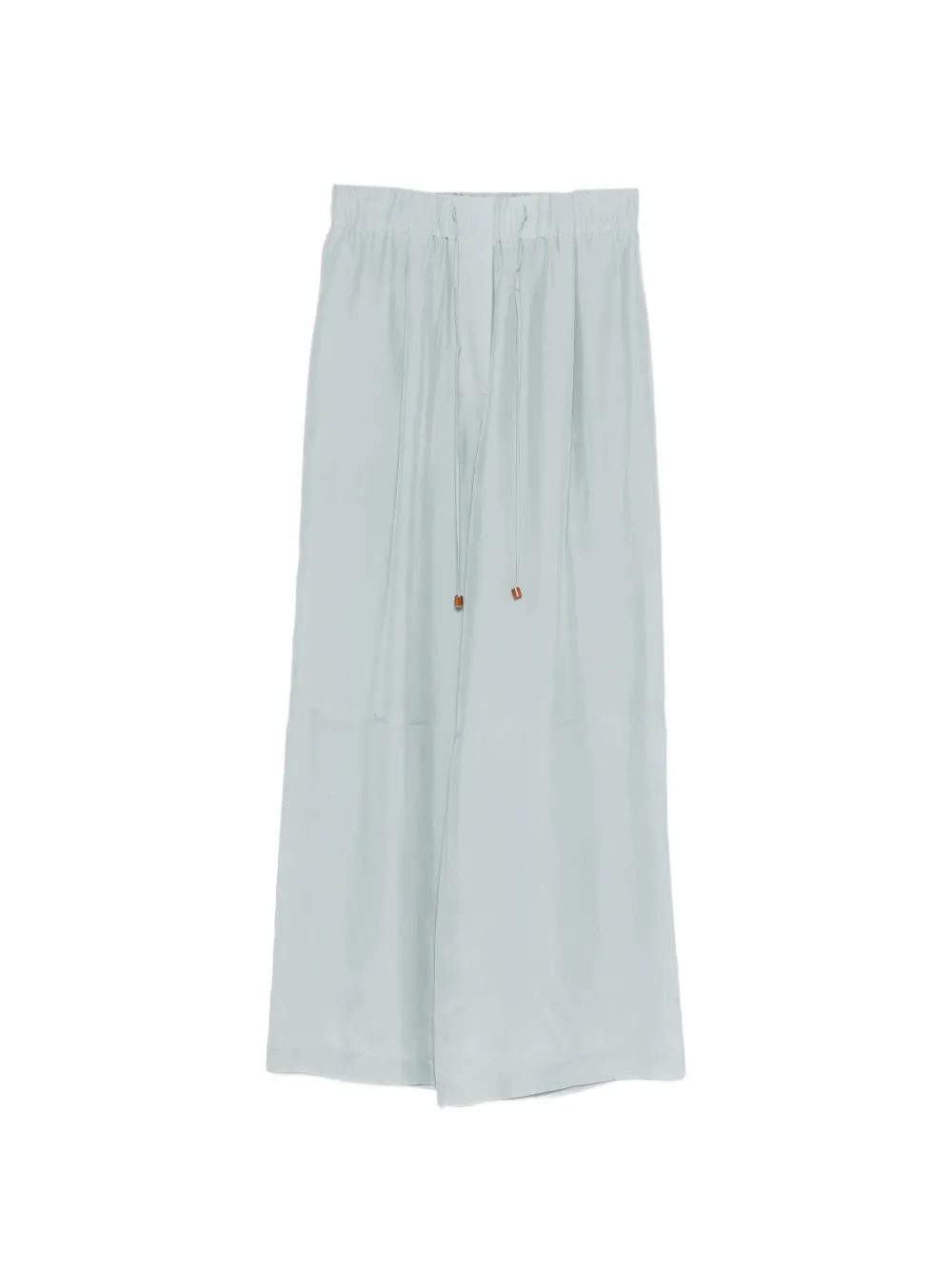 Alysi drawstrings straight trousers - Blu