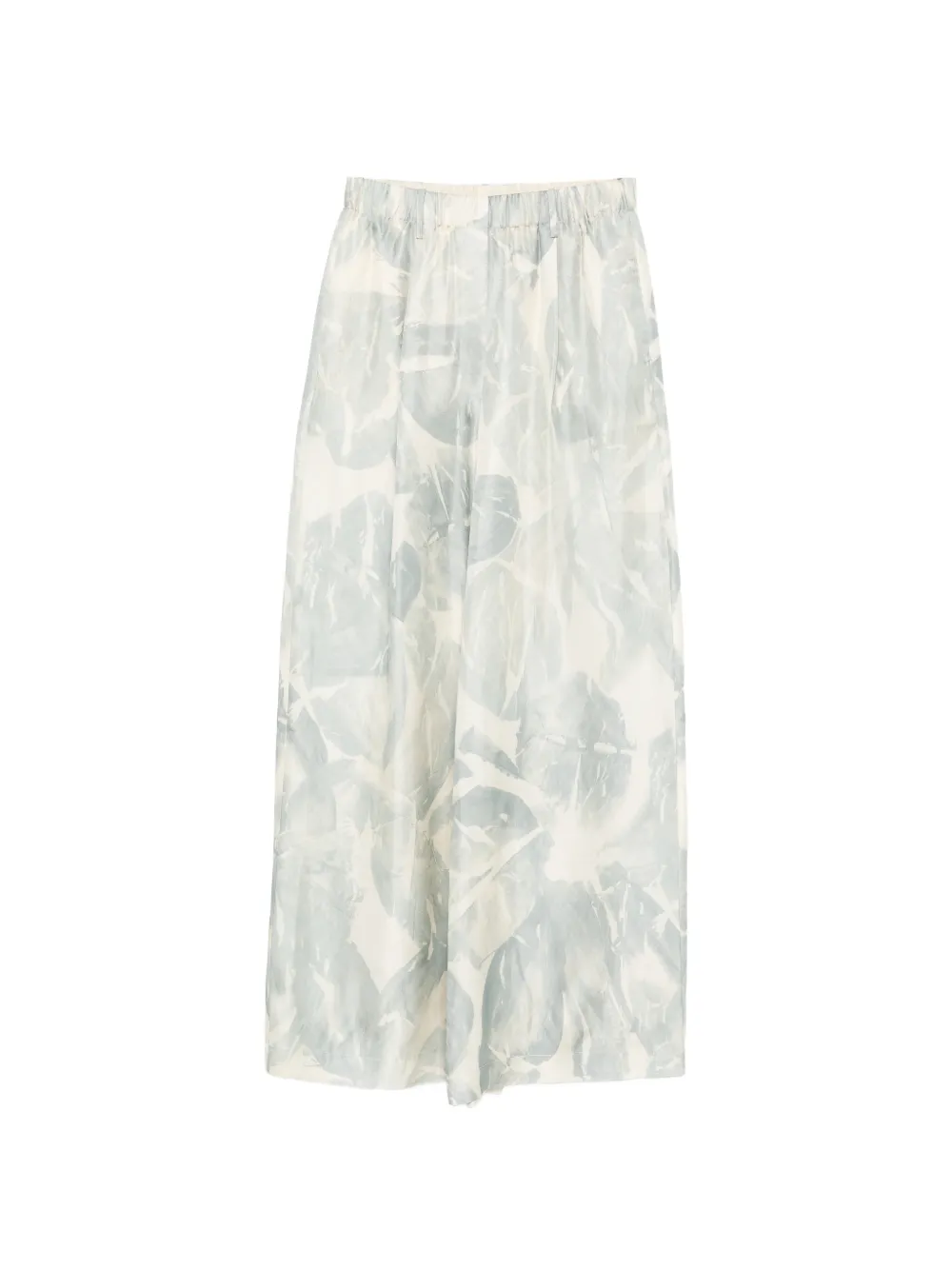 Alysi patterned straight trousers - Toni neutri