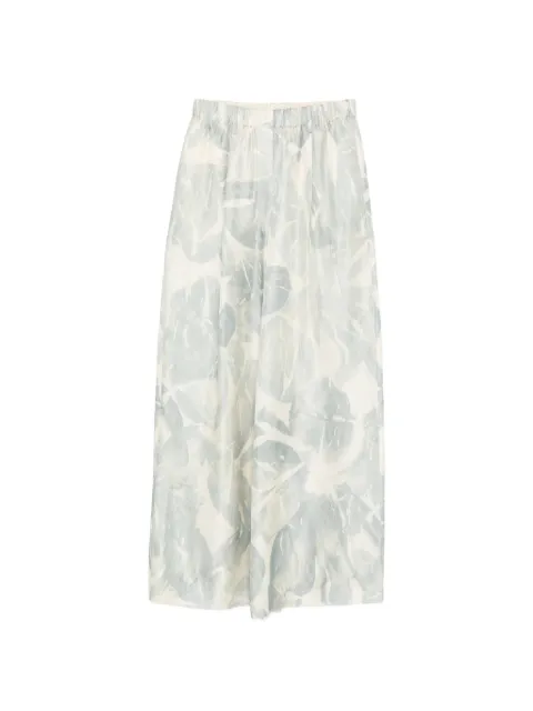 Alysi patterned straight trousers