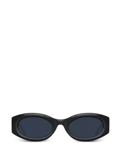 The Attico oval-frame sunglasses