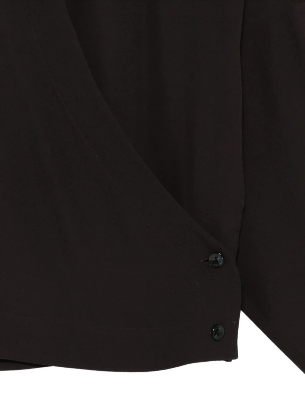 Agnona Button-up Shirt - Brown 