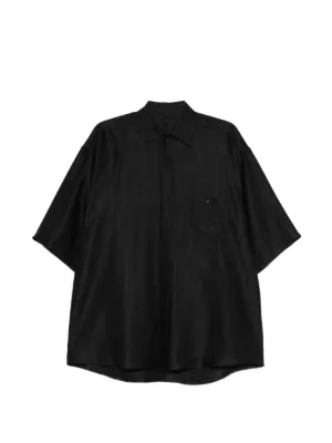 DRIES VAN NOTEN Draped Brooch t-shirt | Black | FARFETCH
