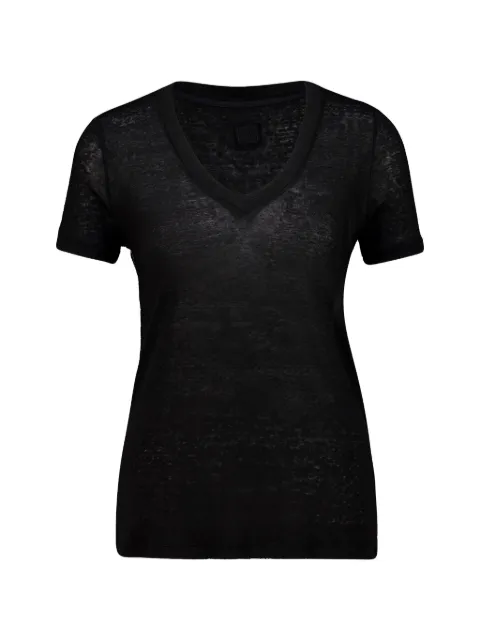 120% Lino V-neck T-shirt