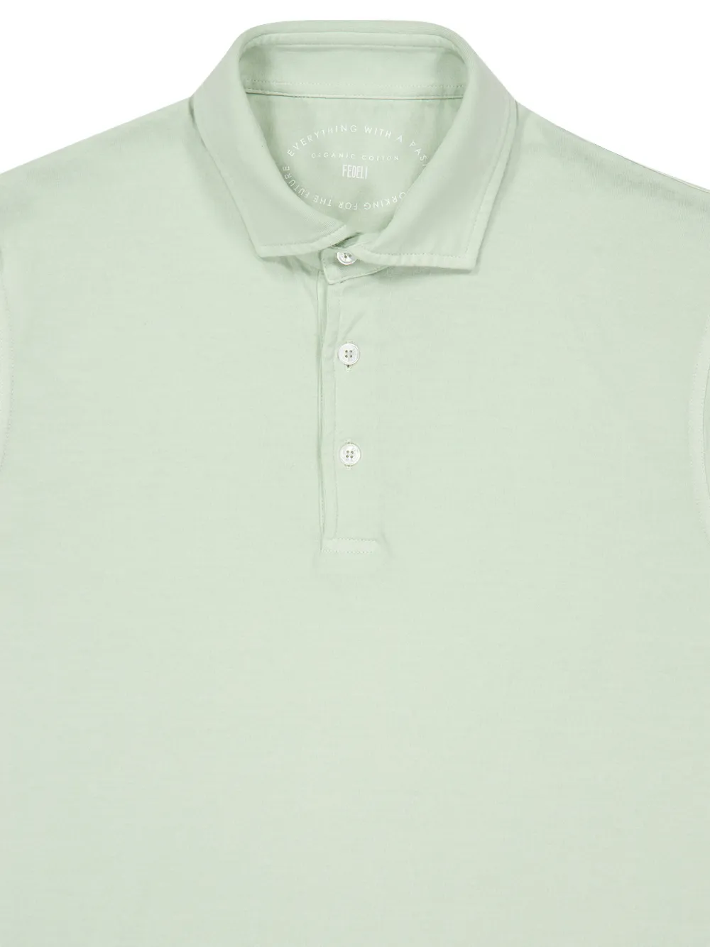 Fedeli Ivy gebreid poloshirt Groen